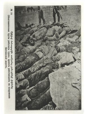 Road to Bitlis_1915_Decapitated Armenian labor soldiers