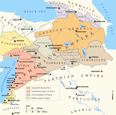 Sophene_Vassal state_KIngdom of Armenia