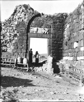 Cizre_Castle Gate_May 1909