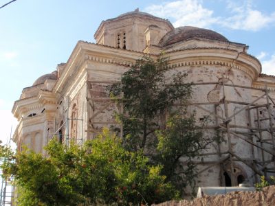 Moschonisi_Taxiarches Church_Before_Restauration